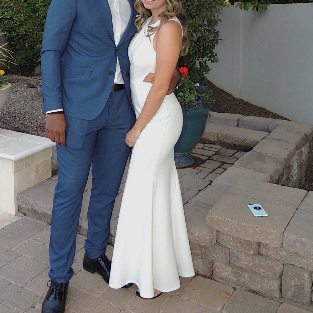 Lulu's White Maxi Dress